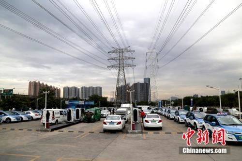 图片为致联前海充电站。智充科技 Benjamin Tange/摄 点击进入下一页