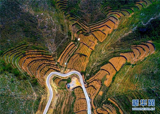 (美丽中国)(3)冀南梯田美如画