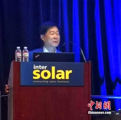 汉能薄膜发电集团高级副总裁周晓峰 点击进入下一页