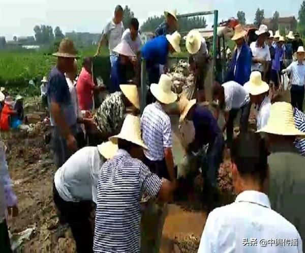 湖北监利:奋身一跃探“管涌” “险情”面前显本色