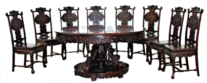 桌子上摆放着许多椅子
低可信度描述已自动生成