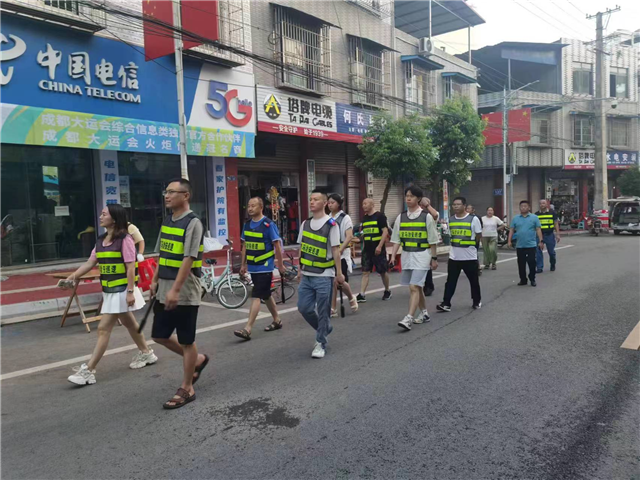 仁寿网格“三到位”做好夏季治安巡逻